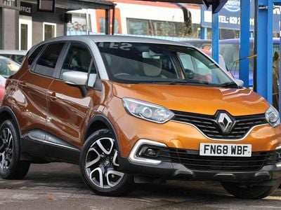 Used Renault Captur Iconic 2018 Orange and silver SUV