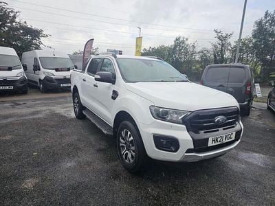 Used Ford Ranger Wildtrack 210 HP (154 kW) 2021 White Pickup