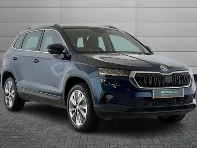 Used Skoda Karoq SE L 150 HP (110 kW) 2023 Blue SUV