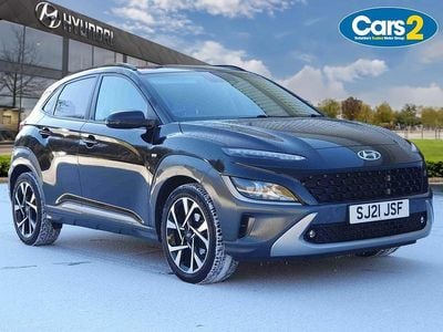 Black Used 2021 Hyundai Kona Premium SUV | £12,990 (Fair price)