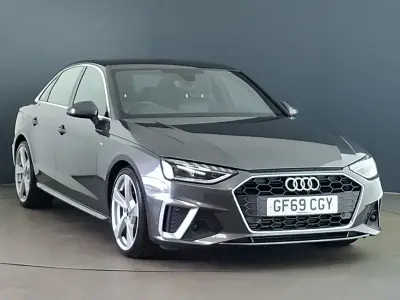Used Audi A4 S-Line 190 HP (139 kW) 2019 Grey Sedan