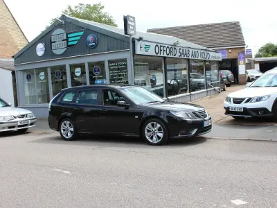 Used Saab 9-3 150 HP (110 kW) 2009 Black Estate