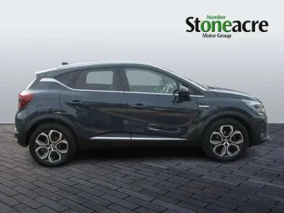 Begagnad Renault Captur Techno 91 HK (66 kW) 2023 Blå SUV