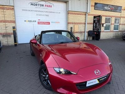 Used Mazda MX5 131 HP (96 kW) 2016 Red Cabriolet