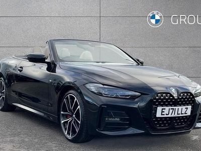Black Used 2021 BMW 420 M Sport Cabriolet | £29,650 (Fair price)