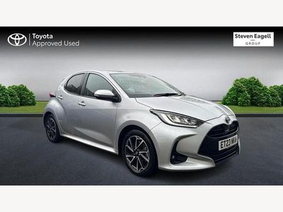 Used Toyota Yaris Hybrid Design 2023 Silver Hatchback