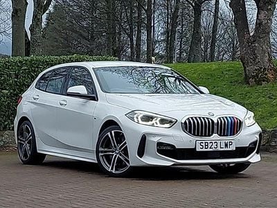 Used BMW 120 M Sport 190 HP (139 kW) 2023 White Hatchback