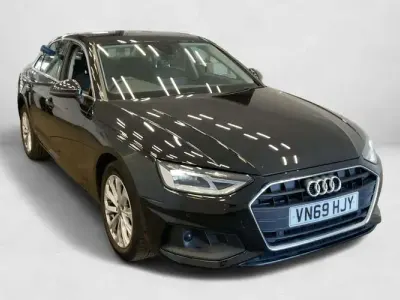 Used Audi A4 Comfort 163 HP (119 kW) 2019 Black Sedan