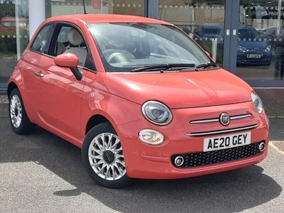 used Fiat 500 1.2 LOUNGE EURO 6 (S/S) 3DR PETROL FROM 2020 FROM BEDFORD (MK42 7GB) | SPOTICAR