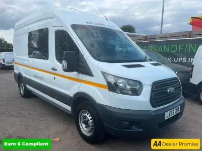 Used Ford Transit 130 HP (95 kW) 2019 White Van