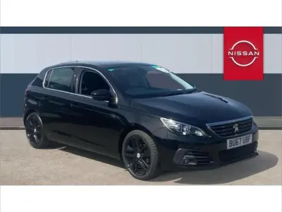 Used Peugeot 308 Allure 131 HP (96 kW) 2017 Black Hatchback
