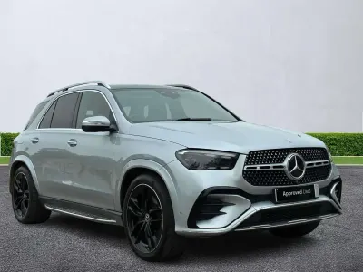 Begagnad Mercedes GLE400 AMG Line Premium Plus 2023 Silver