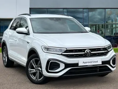 Used VW T-Roc R-line 150 HP (110 kW) 2023 White SUV