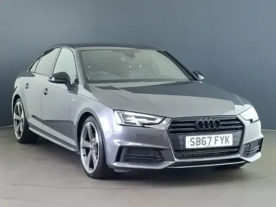 Used Audi A4 Black Edition 190 HP (139 kW) 2018 Grey Sedan