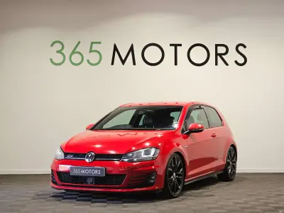 Used VW Golf VII GTD 150 HP (110 kW) 2014 Red Hatchback