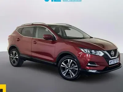 Used Nissan Qashqai N-Connecta 140 HP (102 kW) 2020 Red SUV