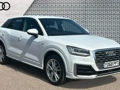 Used Audi Q2 S-Line 116 HP (85 kW) 2019 White SUV