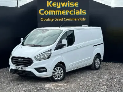 Used Ford Transit Custom Limited 130 HP (95 kW) 2023 White Van