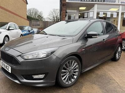 Grey Used 2018 Ford Focus ST-Line Hatchback | £8,495 (Good price)