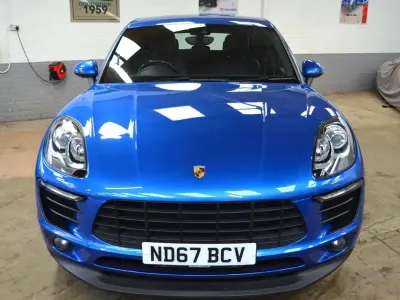 Używany Porsche Macan S 335 KM (246 kW) 2018 Niebieski SUV