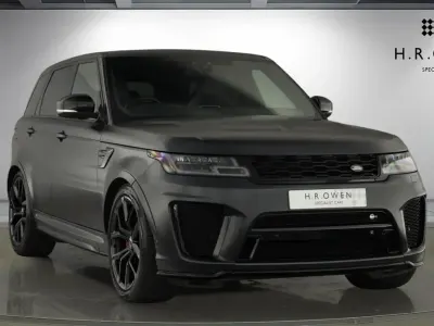Used Land Rover Range Rover Sport SVR 2020 Black SUV