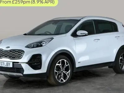 Used Kia Sportage GT-Line 136 HP (100 kW) 2021 White SUV