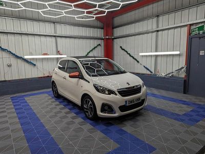 White Used 2016 Peugeot 108 Roland Garros Hatchback | £5,999 (Fair price)