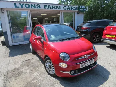 Used Fiat 500 Dolcevita 70 HP (51 kW) 2022 Red Hatchback