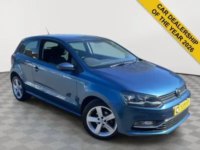 Used VW Polo SEL 90 HP (66 kW) 2016 Blue Hatchback