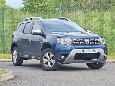 Begagnad Dacia Duster Comfort 100 HK (73 kW) 2020 Blå SUV