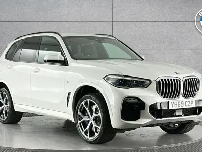 Used BMW X5 M Sport 261 HP (191 kW) 2019 White SUV