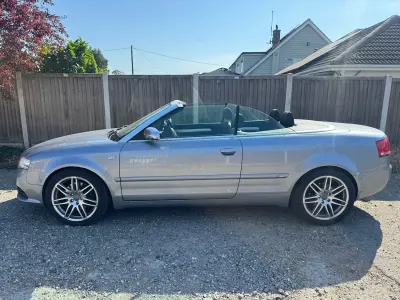 Used Audi A4 Cabriolet S-Line 2008 Silver Cabriolet