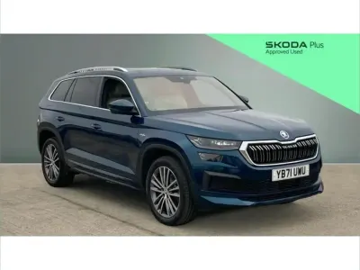 Used Skoda Kodiaq LAURIN & KLEMENT 190 HP (139 kW) 2022 Blue SUV