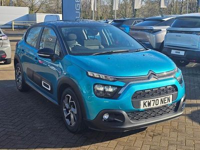 Used Citroën C3 PureTech 83 HP (61 kW) 2021 Blue Hatchback
