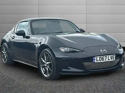 Used Mazda MX5 Inclusive 160 HP (117 kW) 2017 Jet black Cabriolet