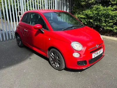 Used Fiat 500 S 69 HP (50 kW) 2014 Red Hatchback