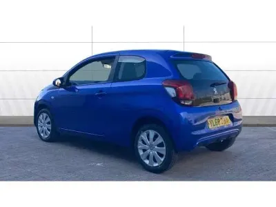 Second-hand Peugeot 108 Active 72 CP (52 kW) 2019 Albastru Hatchback