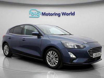 Used Ford Focus Titanium 2020 Blue Hatchback