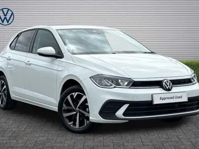 Used VW Polo Match 95 HP (69 kW) 2025 White Hatchback