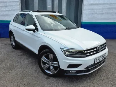 Used VW Tiguan SEL 150 HP (110 kW) 2018 White SUV