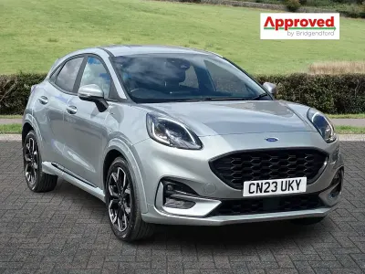 Gebraucht Ford Puma ST-Line X 125 PS (91 kW) 2023 Silber SUV