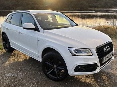 White Used 2015 Audi Q5 S-Line SUV | £10,250 (Fair price)