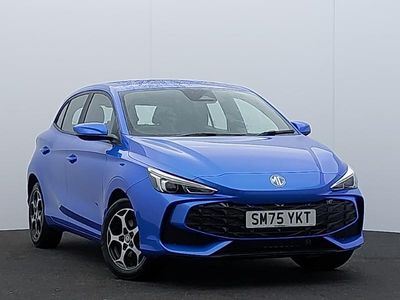New MG MG3 SE 115 HP (84 kW) 2025 Blue Hatchback