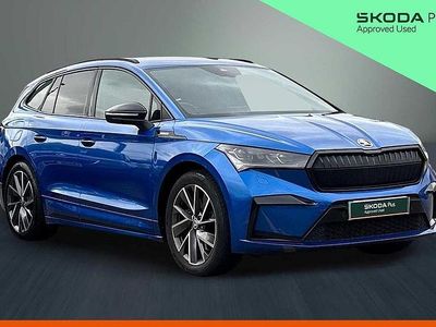 Used Skoda Enyaq iV SportLine 194 kW (265 HP) 2021 Blue SUV