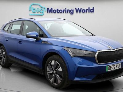 Used Skoda Enyaq iV ecoSuite 150 kW (204 HP) 2022 Blue SUV