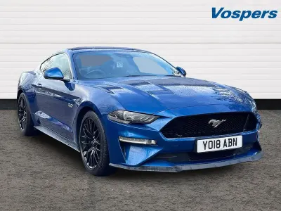 Used Ford Mustang GT 444 HP (326 kW) 2018 Blue Coupe