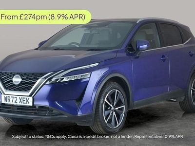 Blue Used 2022 Nissan Qashqai Tekna SUV | £18,699 (A bit pricey)