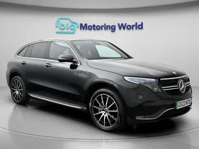 Used Mercedes EQC400 AMG line 300 kW (408 HP) 2022 Black SUV