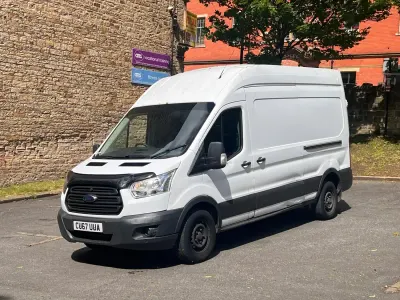 Second-hand Ford Transit 130 CP (95 kW) 2017 Alb Van