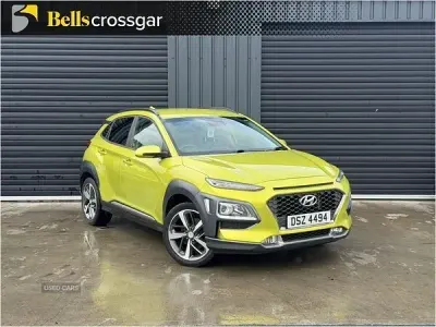 Used Hyundai Kona Premium 2019 Yellow SUV